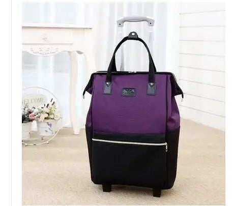 brand 20 Inch Women luggage bag set Trolley Bag Travel duffle wheels Suitcase Travel Rolling Bag Baggage bag Travel bag wheels