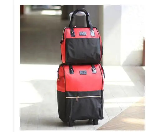 brand 20 Inch Women luggage bag set Trolley Bag Travel duffle wheels Suitcase Travel Rolling Bag Baggage bag Travel bag wheels