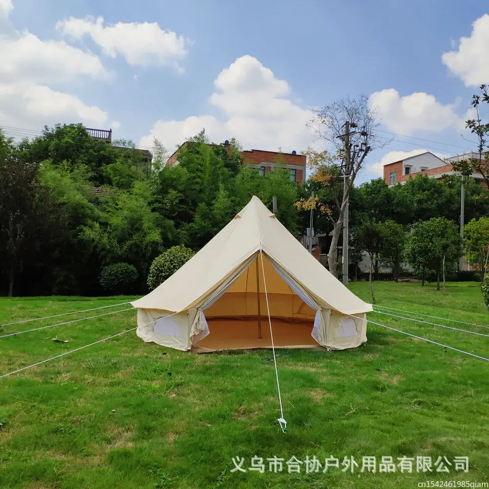 Tent For Outdoor All Seasons tents, outdoor Waterproof camping Traveling   Mongolian yurt camp