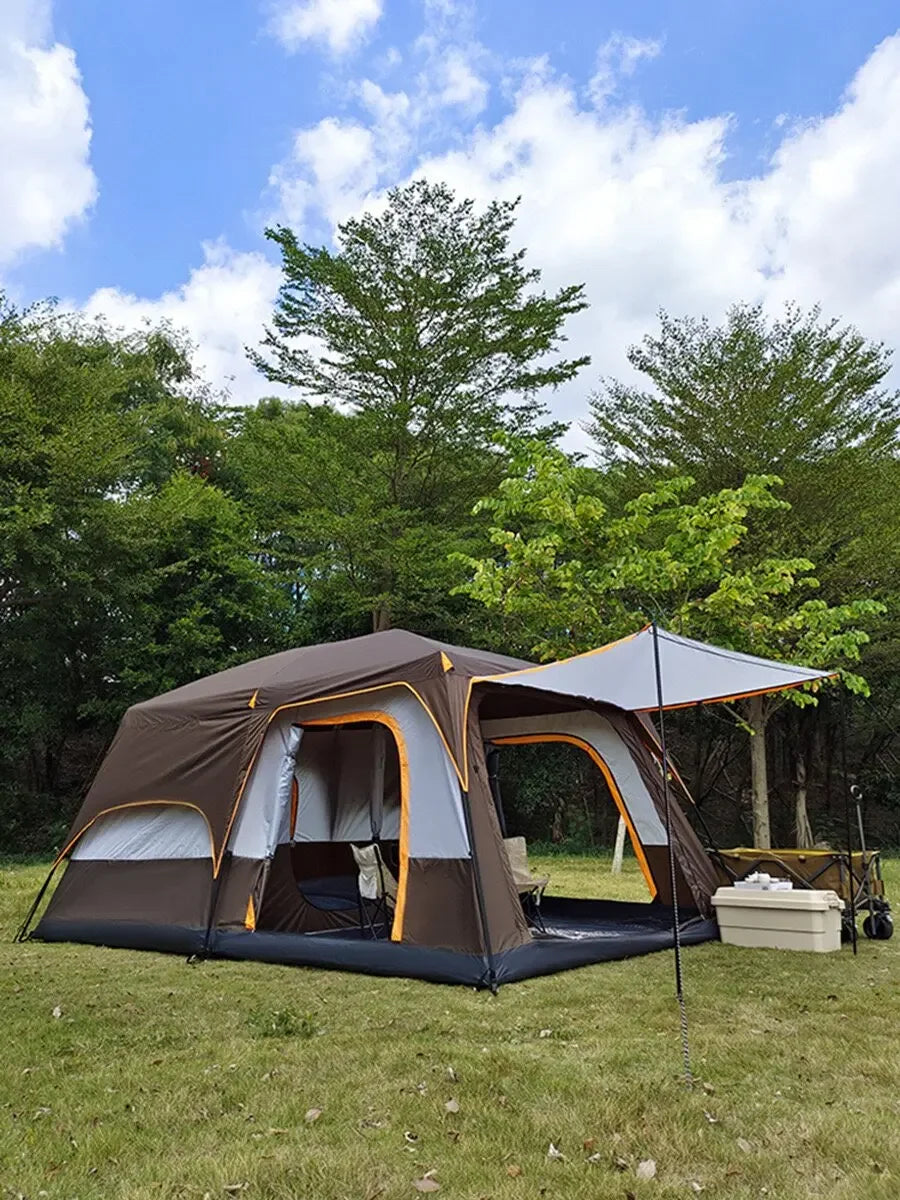 2023 Customized European 5 8 persons Large Luxury Family Tent 12 Person Family Cabin Tents for Camping Outdoor