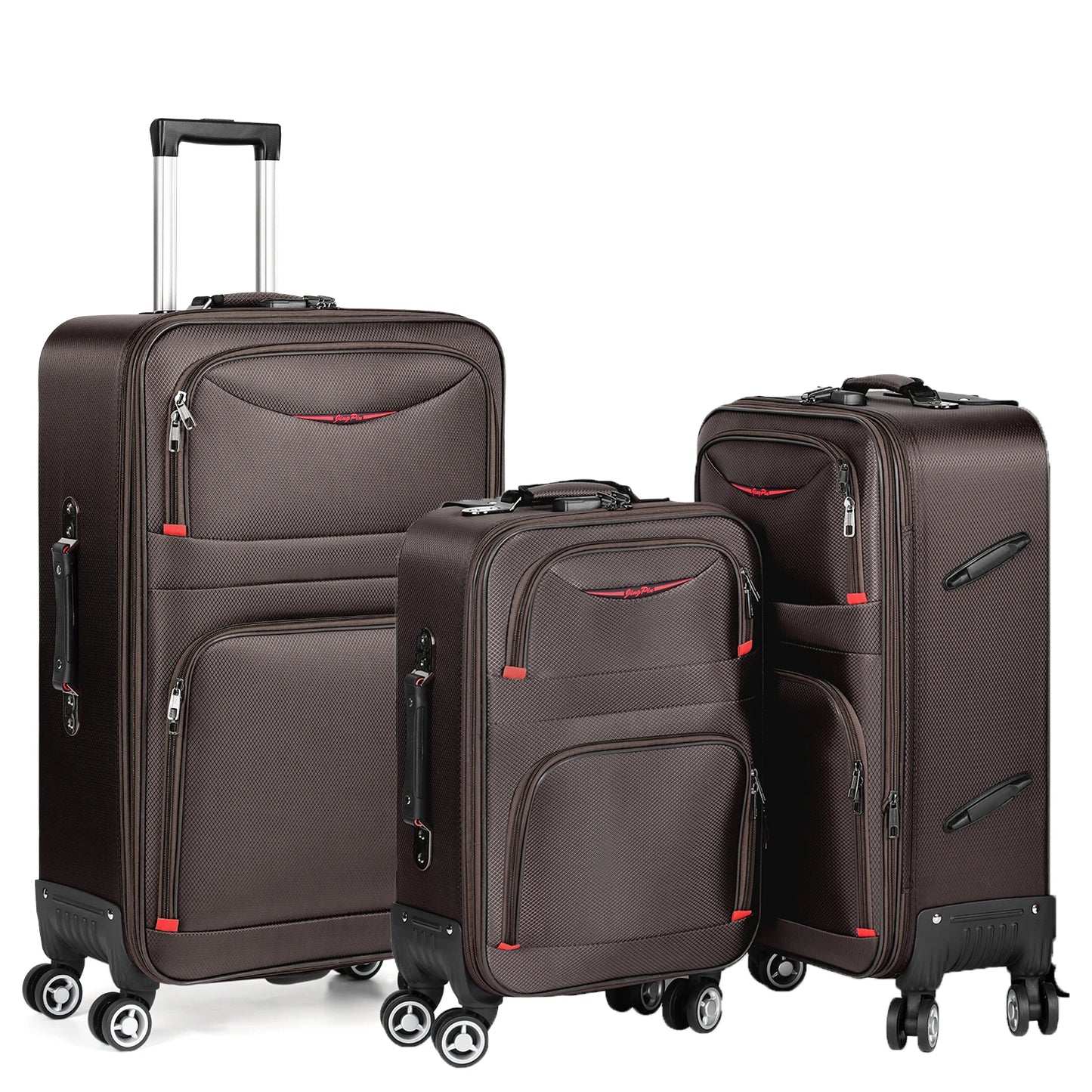 3PCS Luggage Set(20/24/28 inch) Ultra-light And Convenient Luggage Package Business Travel Luggage Package Family Travel Luggage