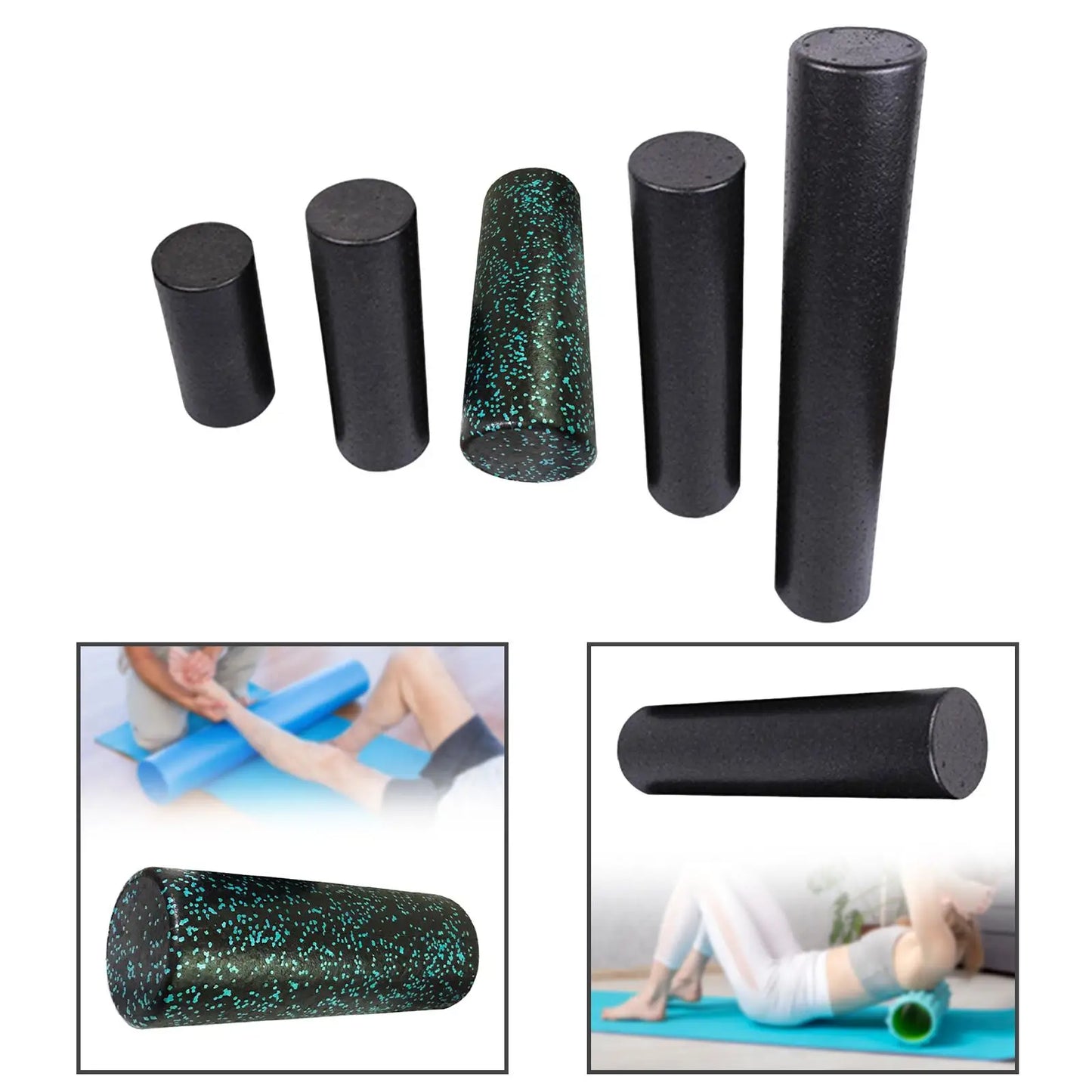 Round Foam Roller Balance Trainer for Waist Stretching Fitness Home Gym