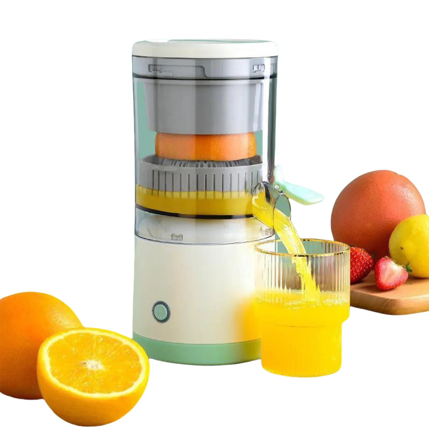 Electric Juicer Juice Cup Citrus Orange Lemon Squeezer USB Charging Kitchen Fruit Juicer Blender Fresh Separator Press Machine