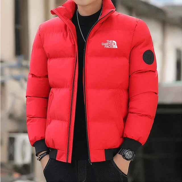 New men's winter jacket, cotton coat, slim fit coat, windproof, thick and warm men's parka coat, European size S-3XL