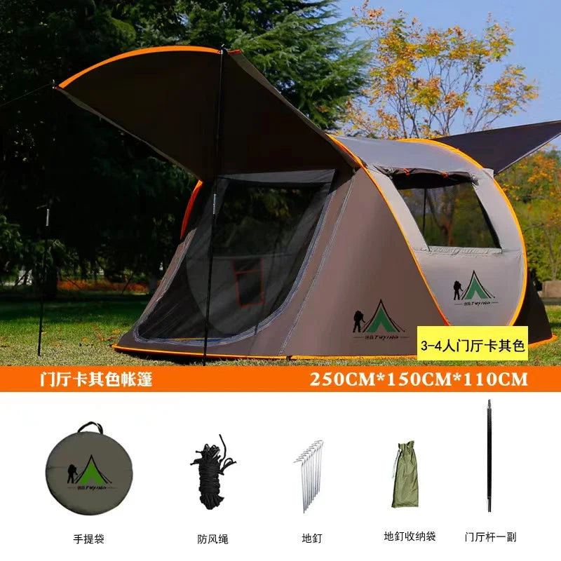 Winter outdoor luxury Rainproof beach inflatable camping tent gazebo  naturehike  3f ul gear  tent