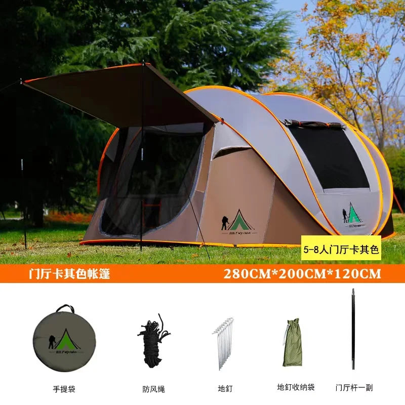 Winter outdoor luxury Rainproof beach inflatable camping tent gazebo  naturehike  3f ul gear  tent